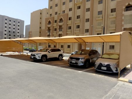 تركيب مظلات مواقف سيارات في المدينة المنورة